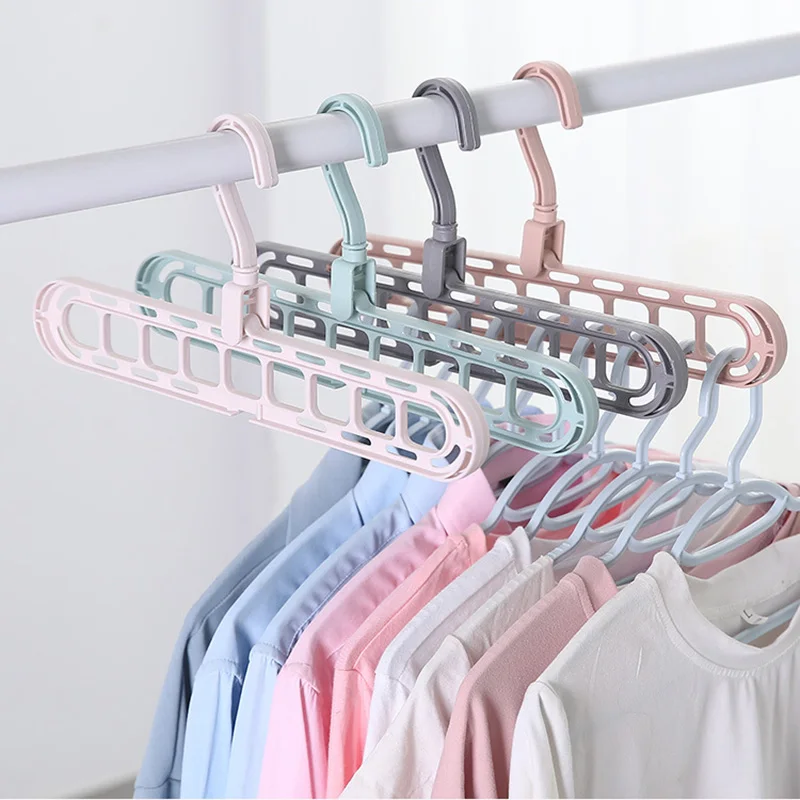 Волшебная многопортовая вешалка для одежды многофункциональная пластиковая