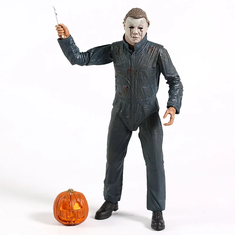 NECA Хэллоуин 2 II Ultimate Майкл Майерс ПВХ фигурка Коллекционная модель игрушки