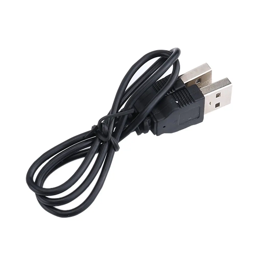 

Black 400mm(L) USB 2.0 Male To Male Extension Connector Adapter Data Cable Cord Connectors For PC Smart Phone