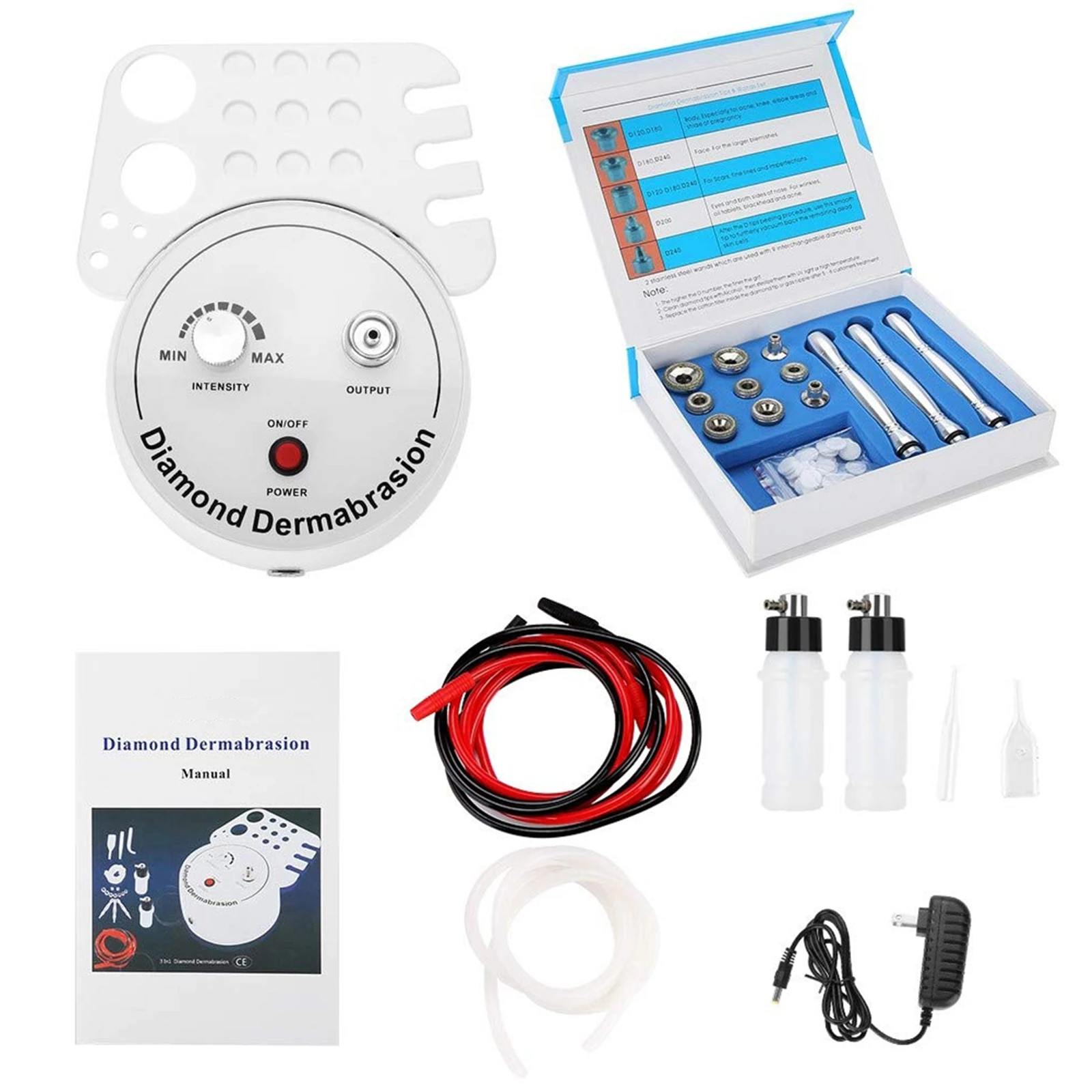 

3 In 1 Diamond Microdermabrasion Dermabrasion Machine Multifunctional Beauty Device Skin Rejuvenation Anti-Wrinkle Freckles