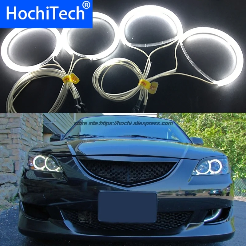 Комплект HochiTech ангельские глазки для Mazda 3 mazda3 2002 2003 2004 2005 2006 2007 ультраяркое