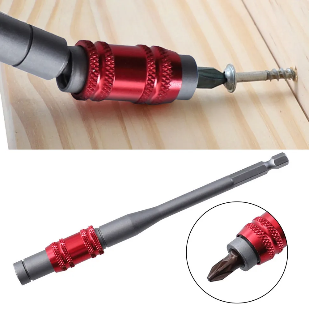 

Extension Rod Of Bit Multi Angle Steel Impact Magnetic Pivoting Bit Tip Holder Swivel Screw Drill Accessory Bits Hexagonal Hand