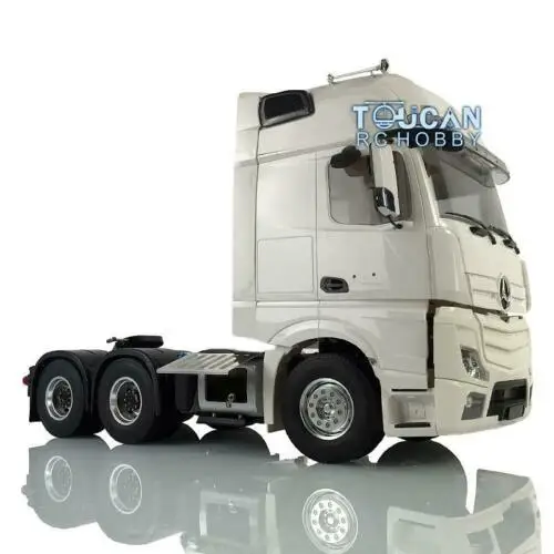 

RC LESU 1/14 Tractor Truck Metal 6*6 Chassis Motor Hercul 1851 3363 Cabin THZH0781-SMT5