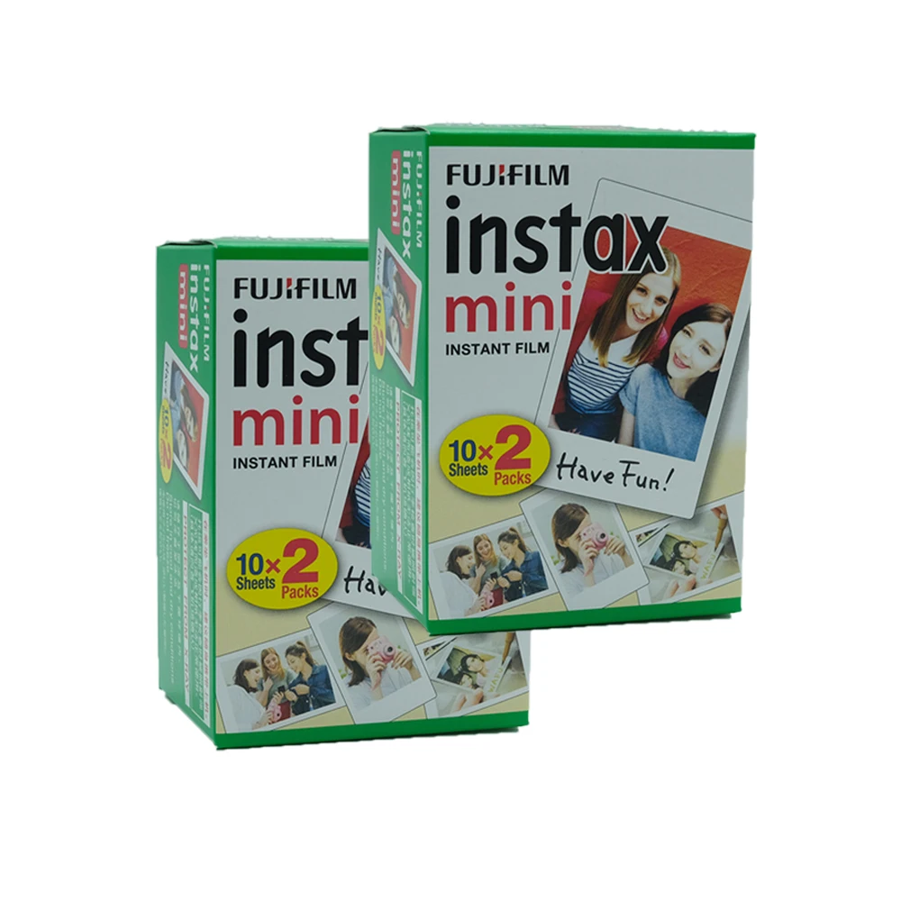 Белая пленка Fujifilm Instax Mini 50 листов для мгновенной фотокамеры Fuji фотопленка