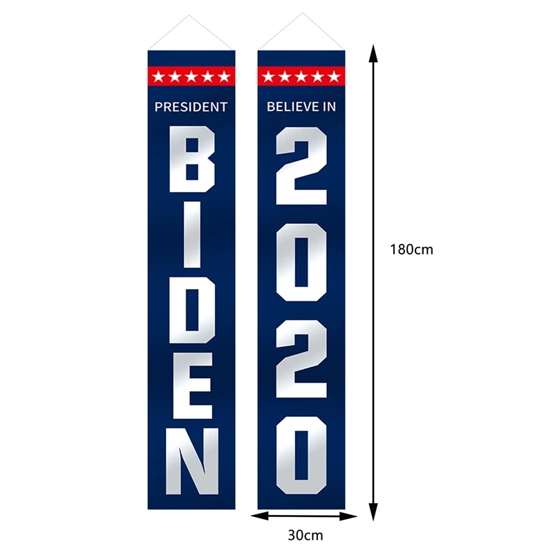

Biden 2020 Yard Sign Porch Flags Joe Biden for President New Hope of America Hanging Banner for Home Decor