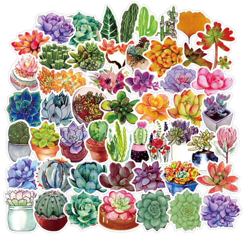 50 шт. водонепроницаемые наклейки на ноутбук скейтборд телефон|Канцелярские