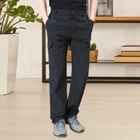 pants long skin friendly polyester men military style cargo pants for jogger