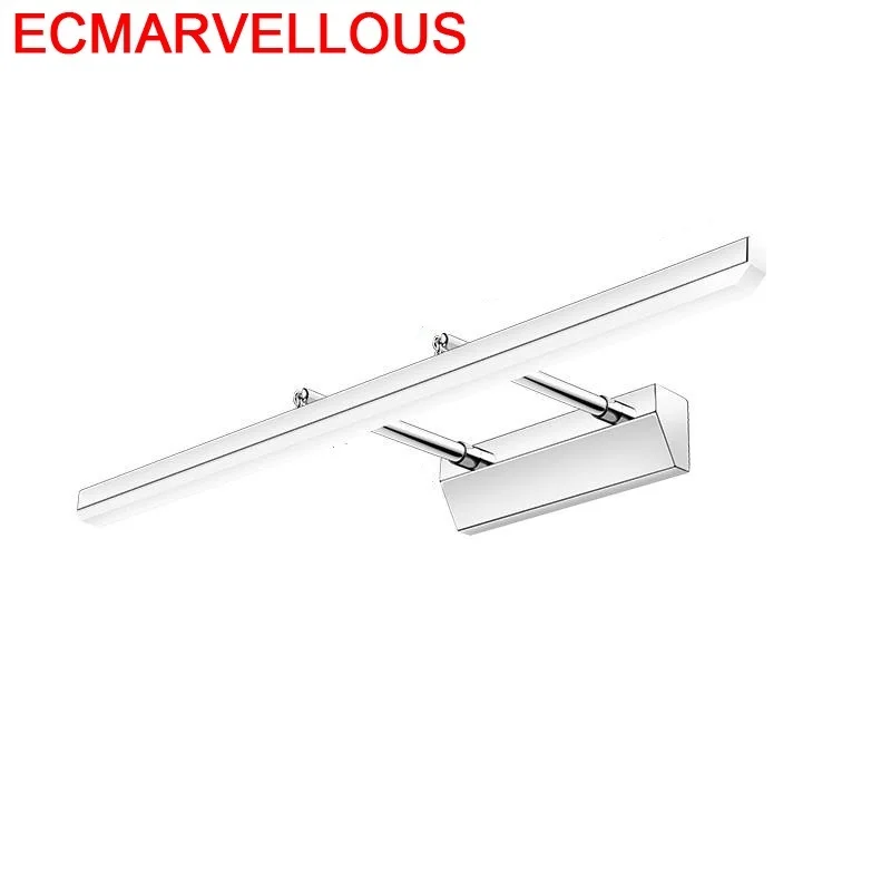 Антикварный шкаф для ванной комнаты зеркало макияжа со светодиодной