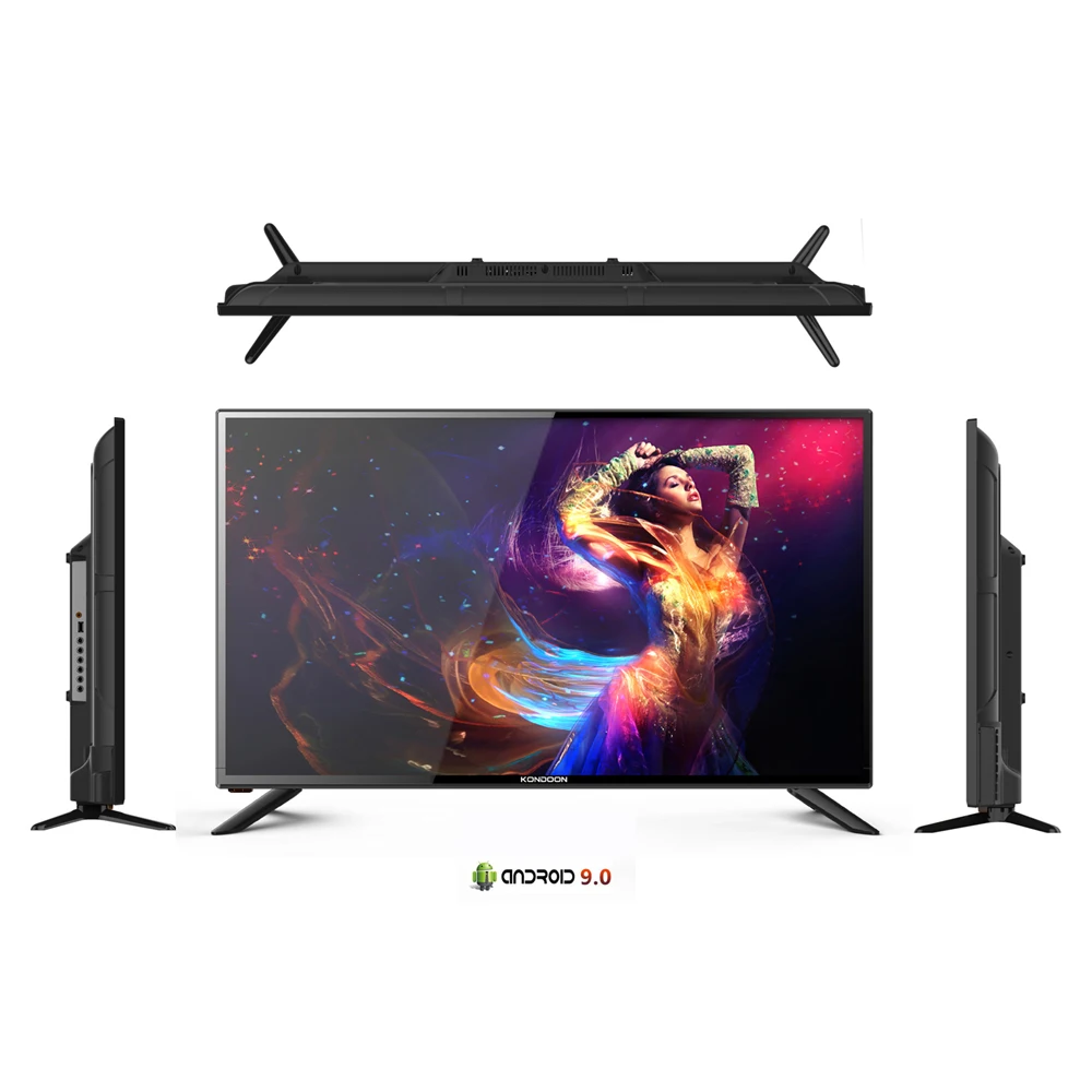32 дюймовый LED Smart TV Android 9.0 Wi Fi FHD телевидение DVB T2/S2/C 1920*1080p Netflix YouTube Prime Video HDMI из