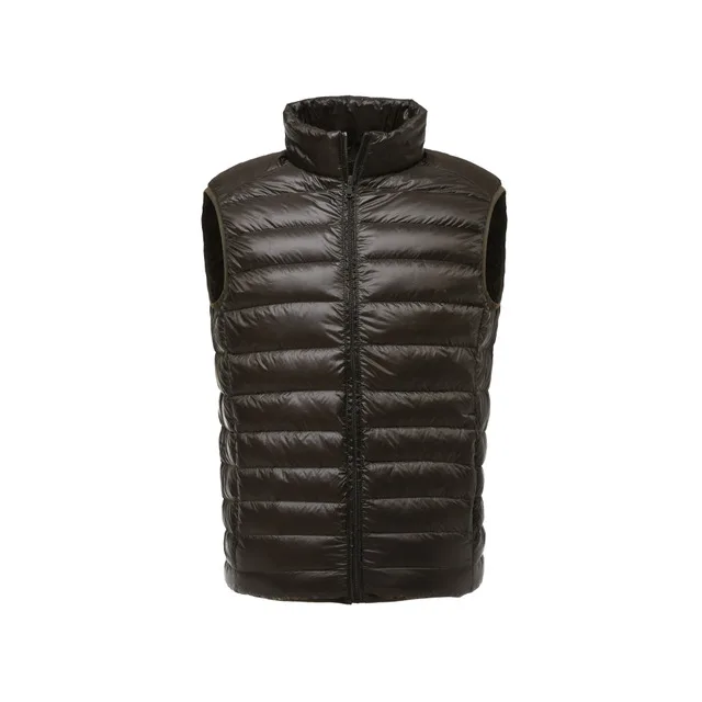 DAVYDAISY New Autumn Winter Man Waistcoat Ultralight Stand Collar Duck Down Padded Warm Vest Men Sleeveless Coat DCT-268
