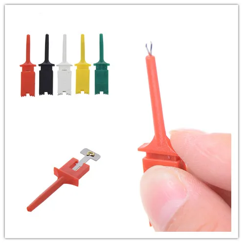 

10 шт./компл. испытательный крюк SMD IC 6 цветов тестовый зонд захвата зажима