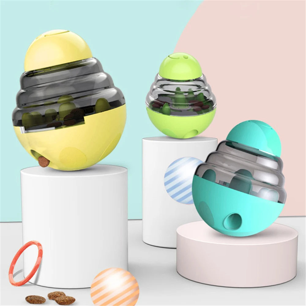 Игрушка для домашних питомцев мяч еды игрушка кошек и собак автоматического