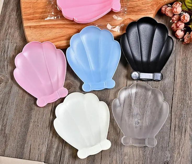 Одноразовая пластиковая посуда в форме ракушки столовая оптовая продажа закуски