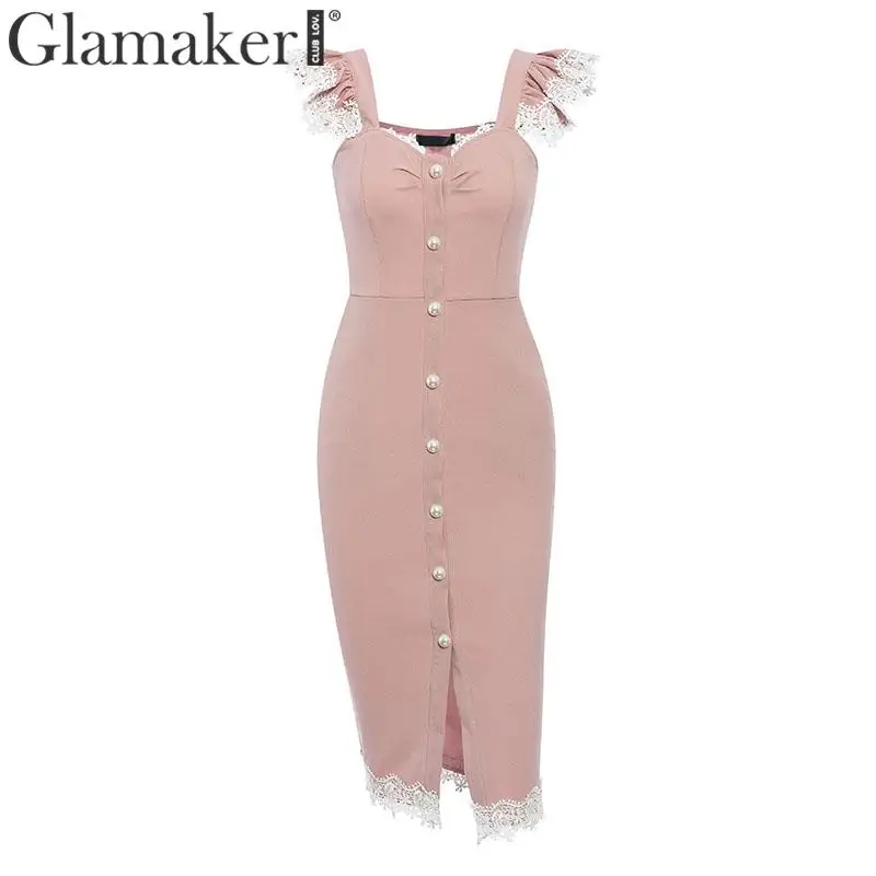 Glamaker, винтажное облегающее сексуальное платье, лоскутное, кружевное, сарафан, элегантные женские платья, Ретро стиль, длинное платье для вечеринки, vestidos de fiesta2019