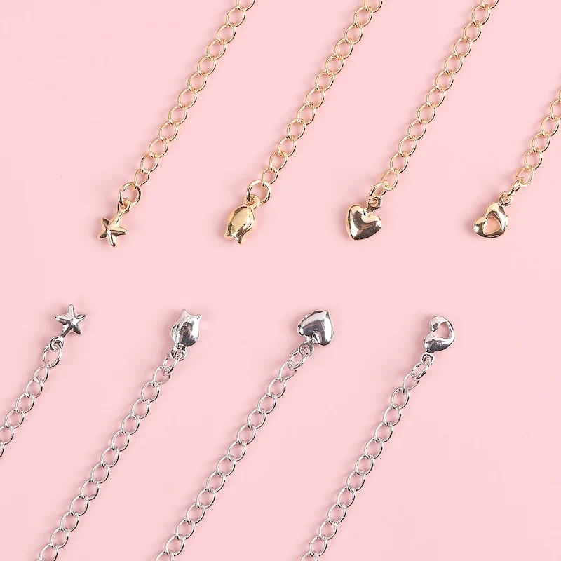 

Love Star Bracelet Tail Chain Necklace Extension Chain DIY Beaded Material Jewelry Accessories