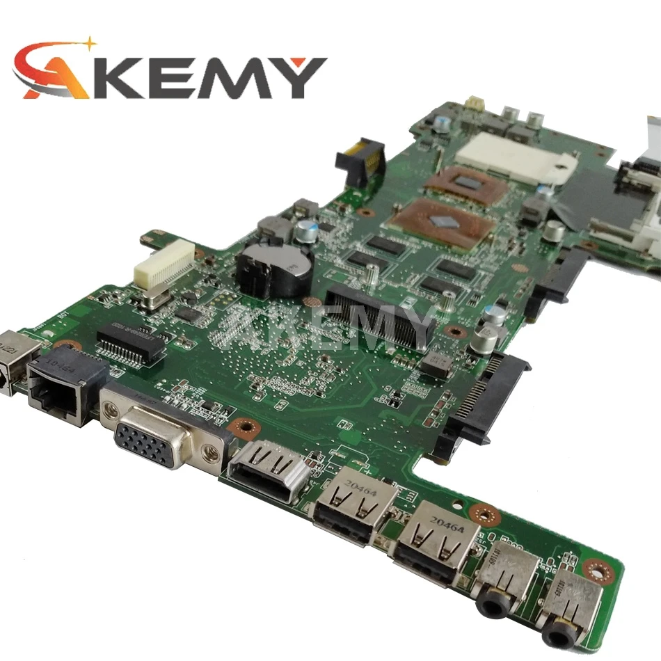 

Akemy K72DR Motherboard For Asus K72DR X72D K72DY K72DE A72D K72DR K72D Laptop Motherboard 8 memory PM Test work 100%