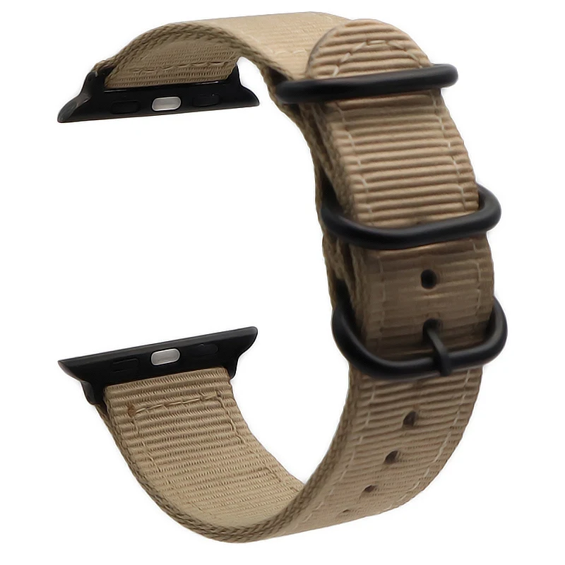 Лидер продаж нейлоновый ремешок для часов для Apple Watch 3/2/1 серии спортивный кожаный браслет, 42 мм, 38 мм, ремешок для наручных часов iwatch