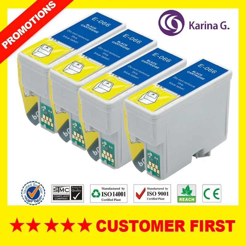 Совместимый чернильный картридж для T066 T067 Подходит Epson Stylus C48 и т. Д.|Чернильные
