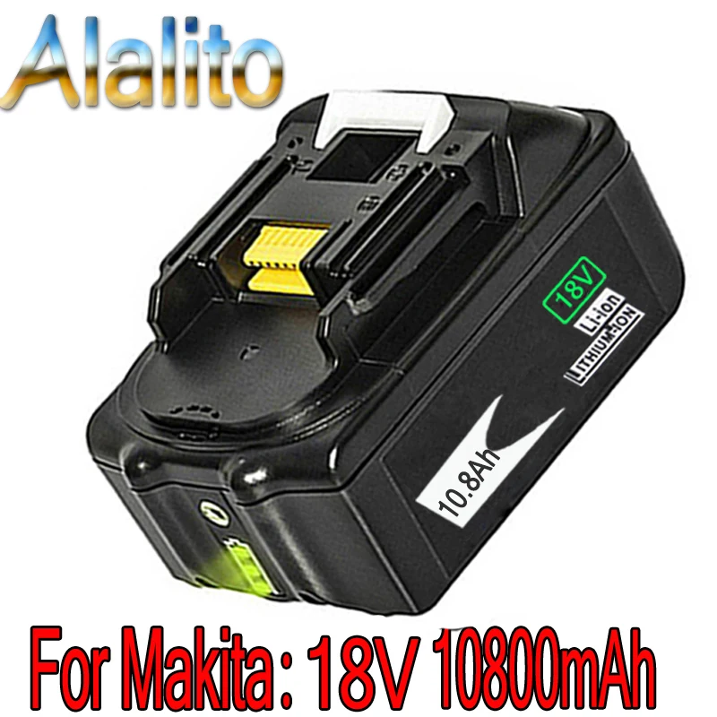 Сменный литий ионный аккумулятор для MAKITA BL1880 BL1860 BL1850 18 в 10 8 А · ч