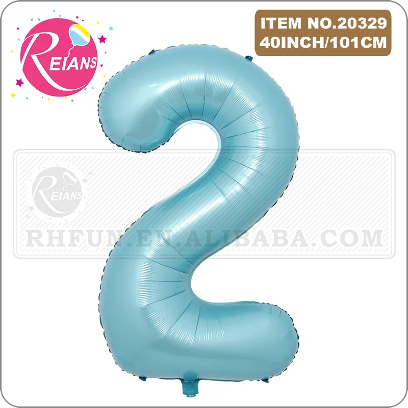 Воздушный шар из фольги светильник-голубой 40 дюймов | Дом и сад
