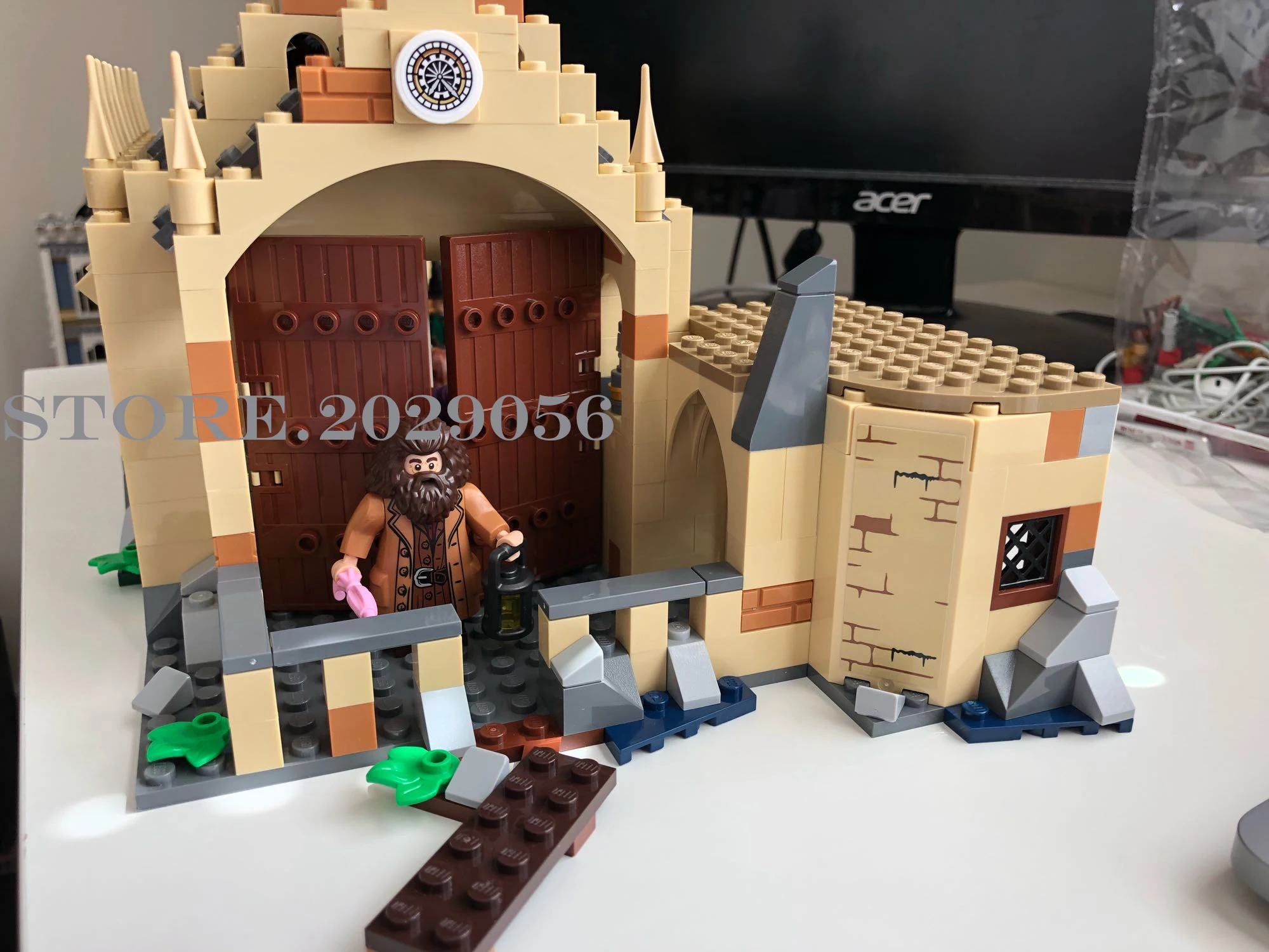 11007 Поттер Волшебный мир фильмы серии H gwarts большой зал 878 шт. Модели Строительные блоки 75954 39144 16052 игрушки