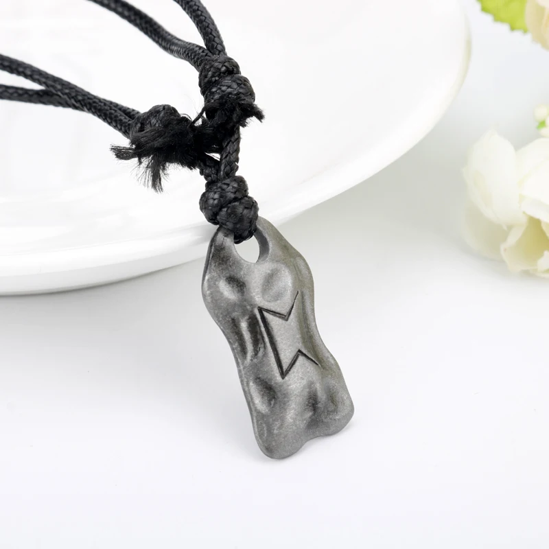 Ювелирное изделие викингов из сплава ожерелье шлем Awe кулон с вороном украшение