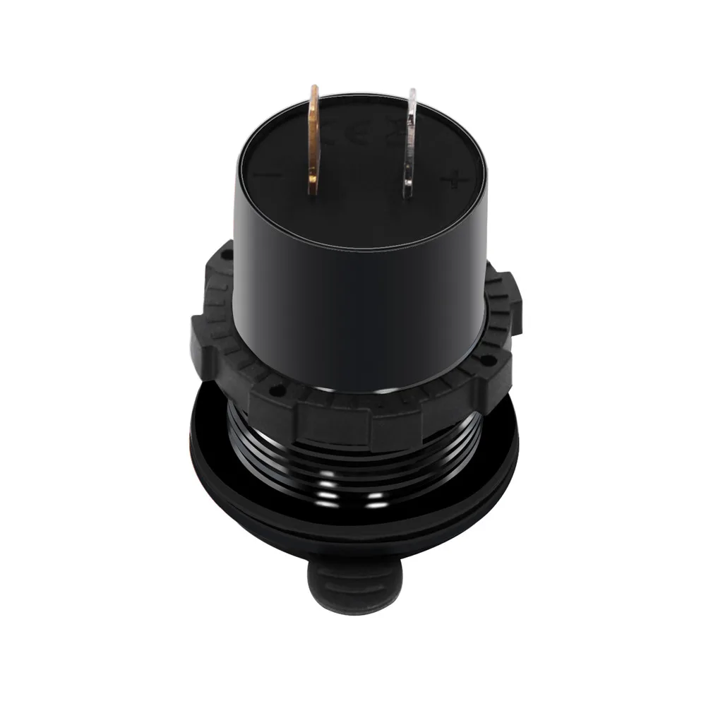 USB-зарядное устройство QC3.0 для лодок мотоциклов автомобилей розетка вольтметр