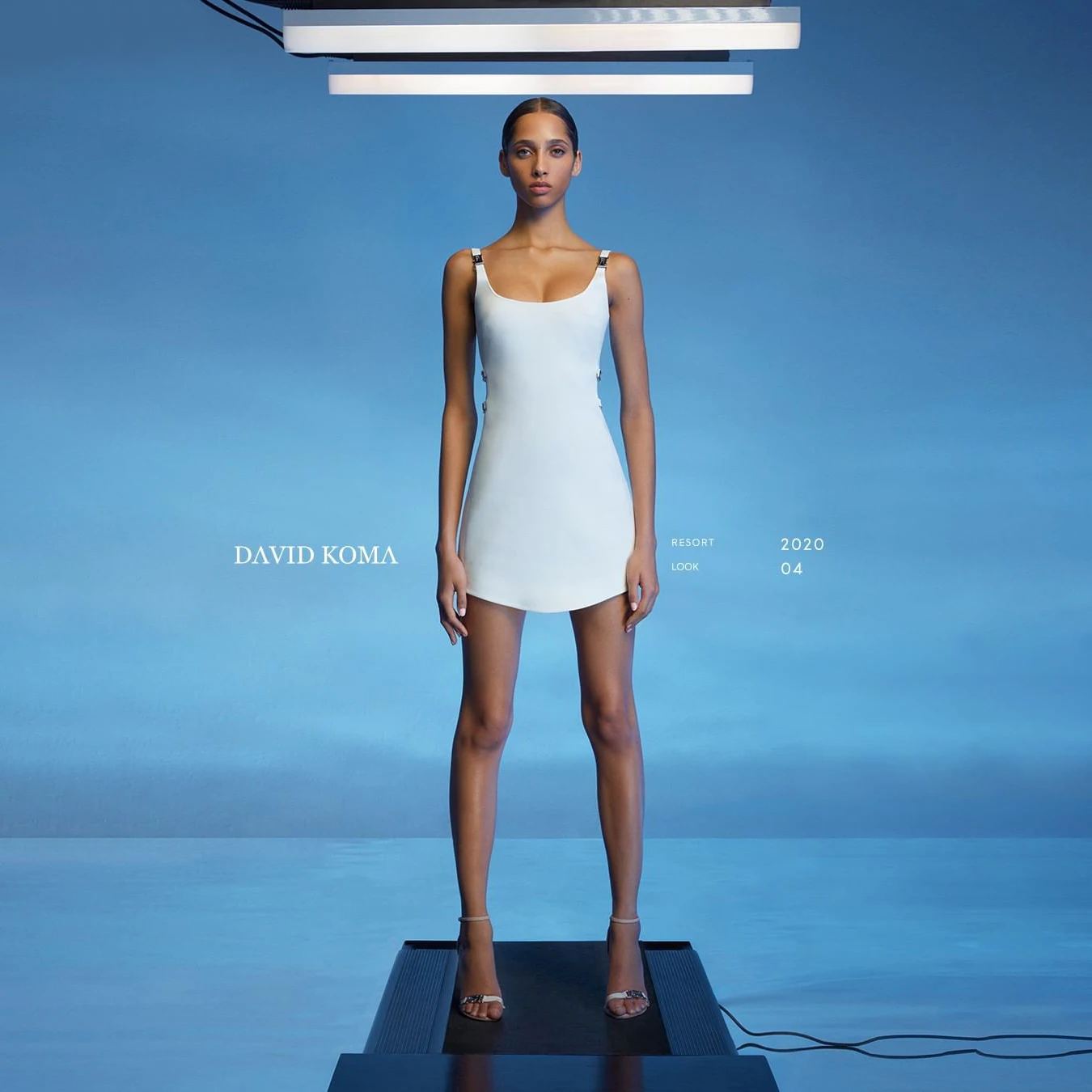 

Белое Бандажное платье, новинка 2020, пикантное облегающее мини-платье на бретелях-спагетти для женщин, ажурное Элегантное Вечерние тажное пр...