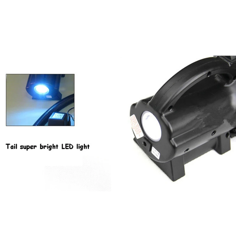 

Car Rechargeable Electric Air Pump Deflate Cushion inflatable Boat High Pressure Air Compressor LED indicator EU Plug