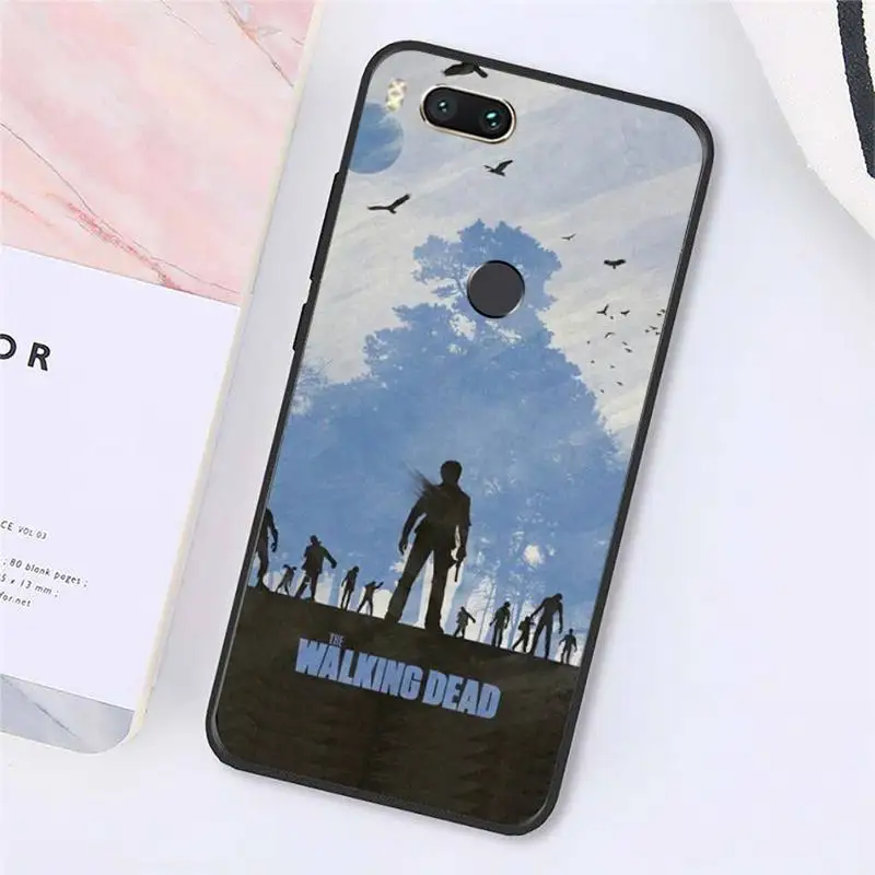 

The Walking Dead TV series Phone Case For Xiaomi Redmi note 7 8 9 t k30 max3 9 s 10 pro lite Luxury brand shell funda coque