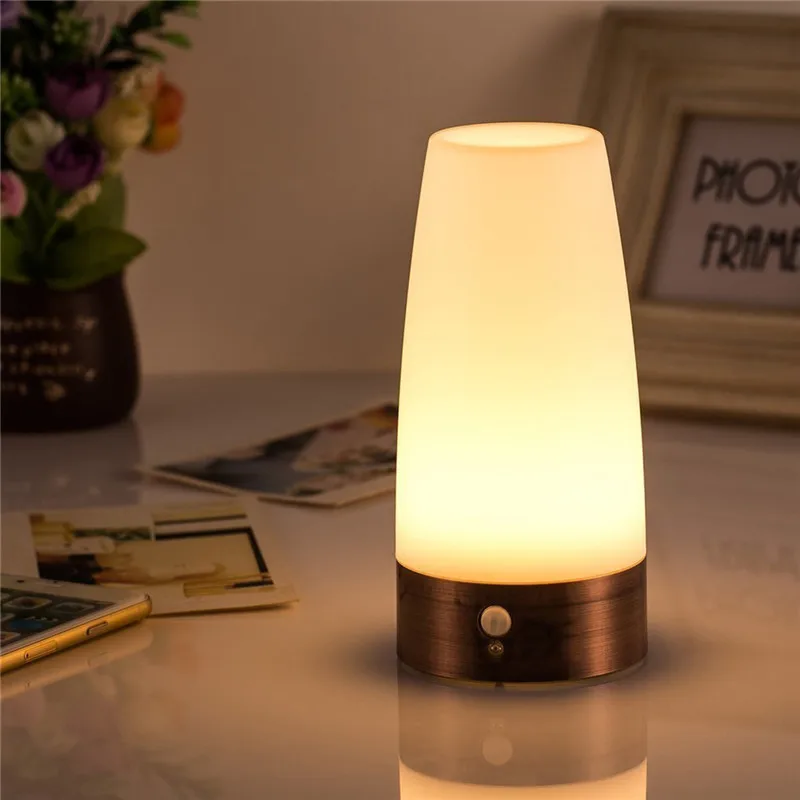 1 шт. ночсветильник для спальни светодиодная настольная лампа Беспроводной