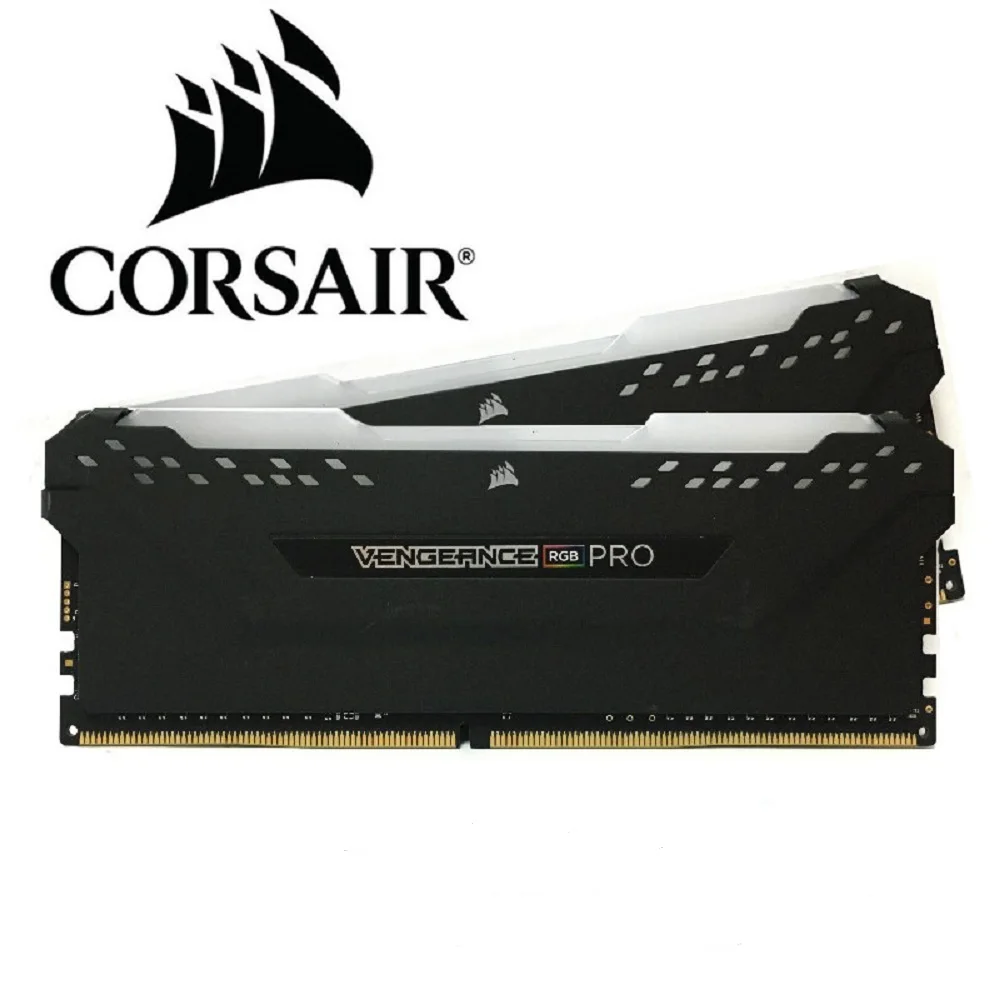 CORSAIR VENGEANCE®RGB PRO DDR4 RAM S 3000 МГц 3200 CL15 CL16 DIMM настольная память 32 ГБ (2x16 Гб) rgb ram комплект