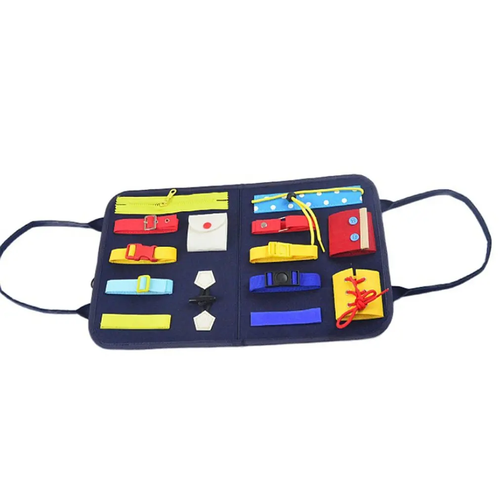 

Lightweight Toddler Busy Board Educational Activity Board Montessori Busy Board Car Ride Toys Sensory Board