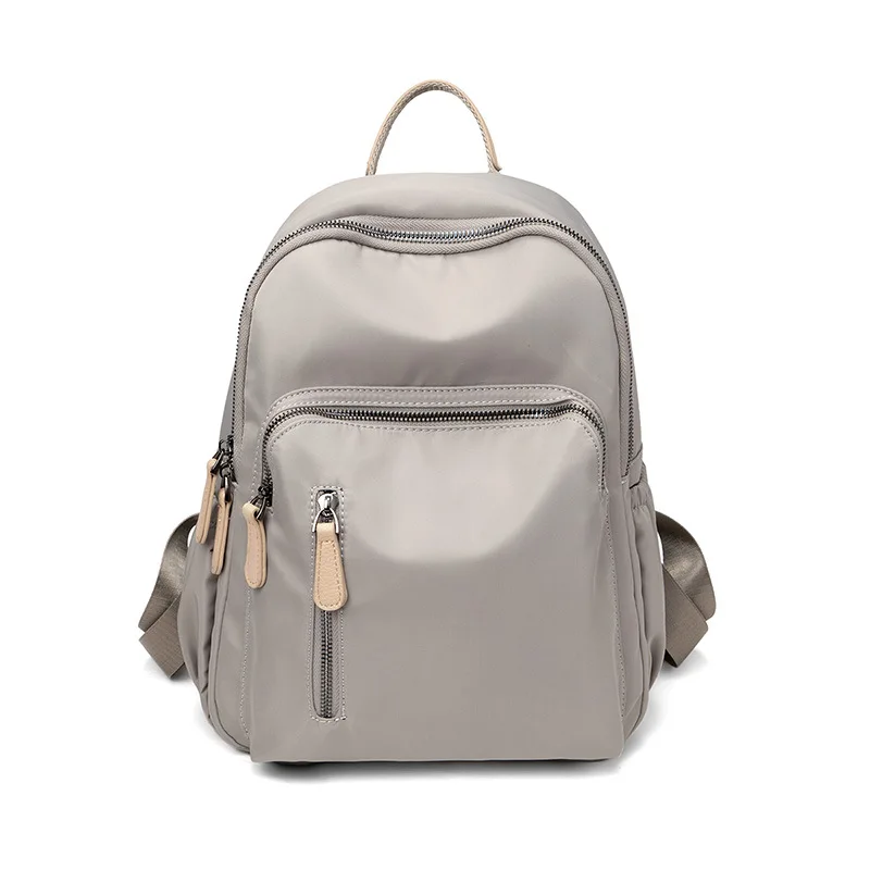 

2021 New Simple and Lightweight Nylon Oxford Travel Anti-theft Backpack Fashion Fresh Backpack