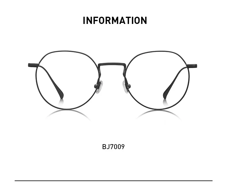 Bolon Eye glass es Frames женские и мужские Оптические роскошные круглые оправы для очков BJ7009 Rx-able