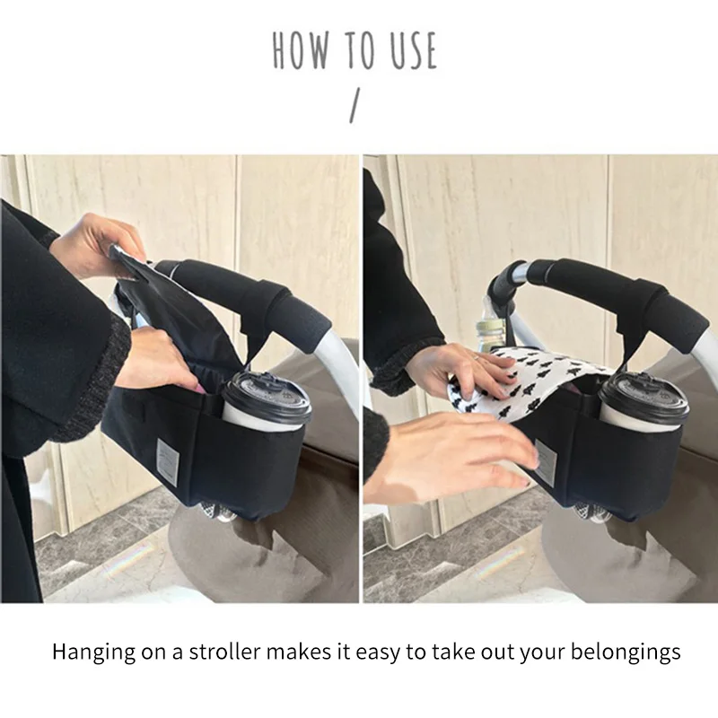 

Baby Storage Bag Baby Carriage Bag Mommy Bag Baby Stroller Bag Baby Stroller Organizer Bag Stroller Accessories Baby Bottle Cup