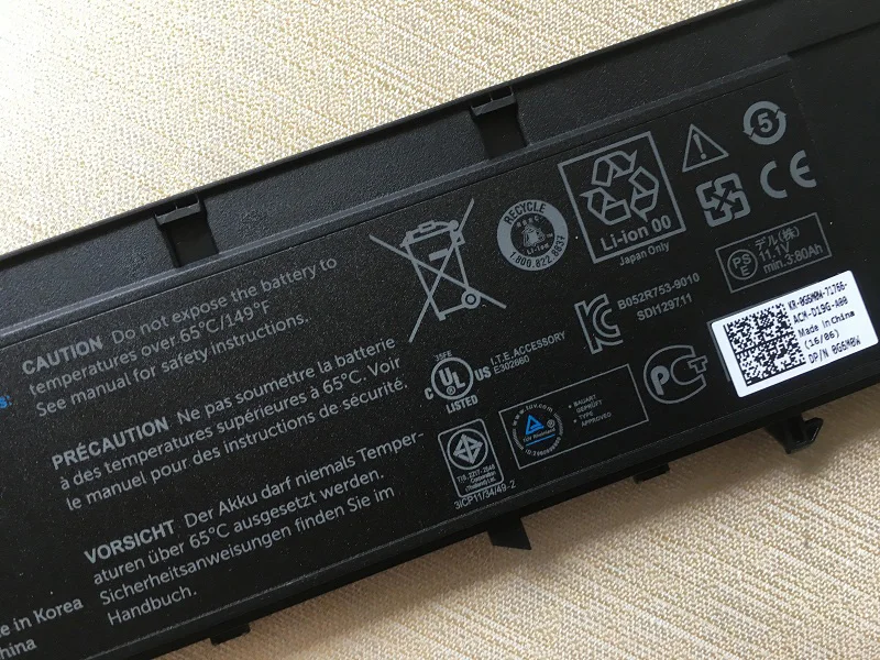 SupStone RV8MP Аккумулятор для ноутбука Dell Latitude XT3 Tablet PC 01PN0F H6T9R 0422N4 05WFK6 37HGH