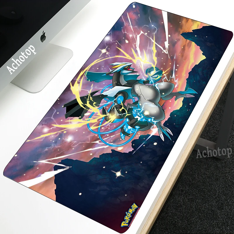 

Gaming Pad mouse Large Lock Edge Soft Mouse mat Computer Mouse pad 90x40cm Gamer Laptop Keyboard Mouse Mats Lightning characters