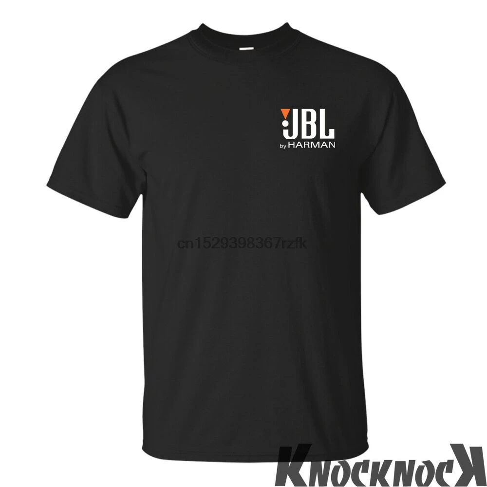 Футболка JBL Electronics от Harman с логотипом новинка мужская и женская футболка вырезом