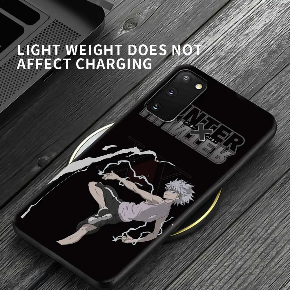 

Anime Hunter X Hunters Case For Samsung Galaxy S20 FE S21 S10 S9 S8 Plus Note 20 Ultra 8 9 10 Lite Black Soft Phone Fundas