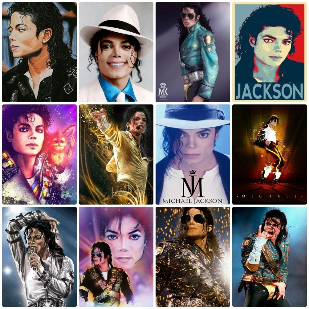 Алмазная живопись Майкла Джексона 5D алмазная вышивка крестиком сделай сам