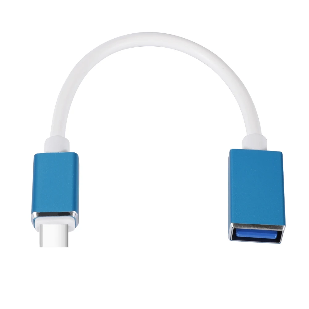 USB C к USB адаптер type C OTG USB кабель C папа к USB 3,0 Женский Для Xiaomi MacBook Pro удлинитель USB U диск конвертер