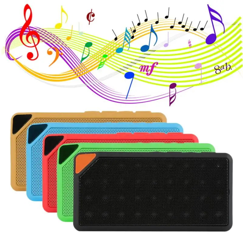 1 предмет Новинка Высокое качество Многоцветный X3 FM SD/TF USB мини Беспроводной Bluetooth