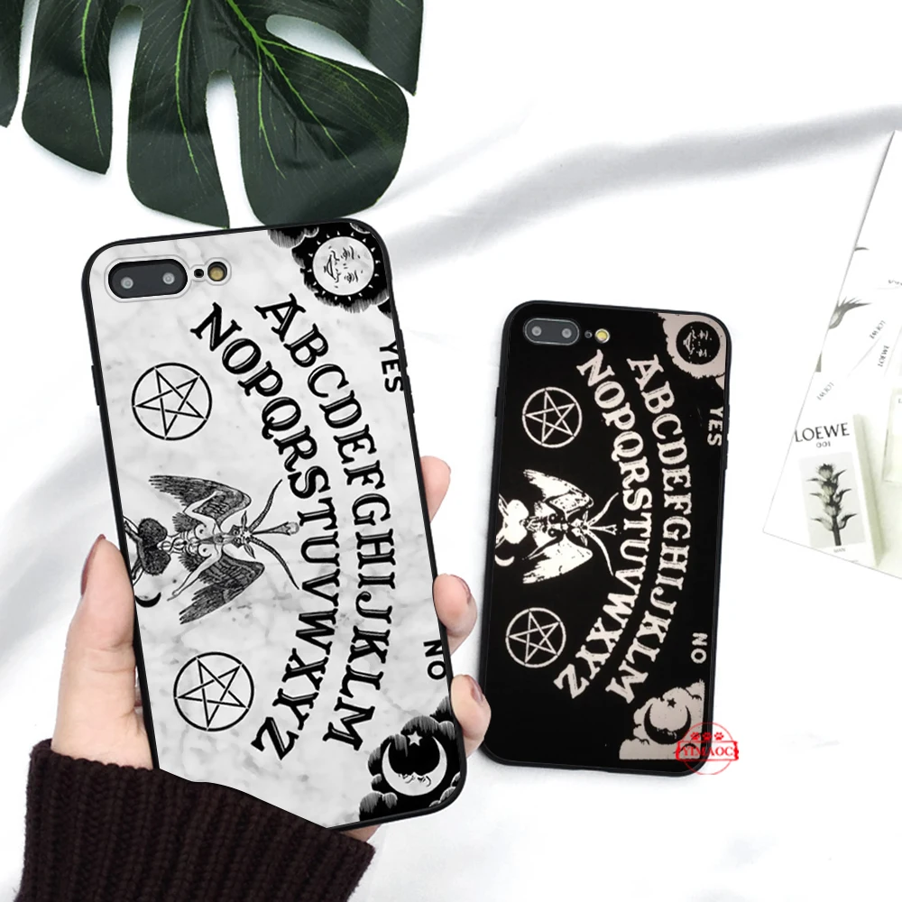 Ouija Board Luxury Coque Silicone Case for iPhone 5 5S 6 6S Plus 7 8 11 Pro X XS Max XR |