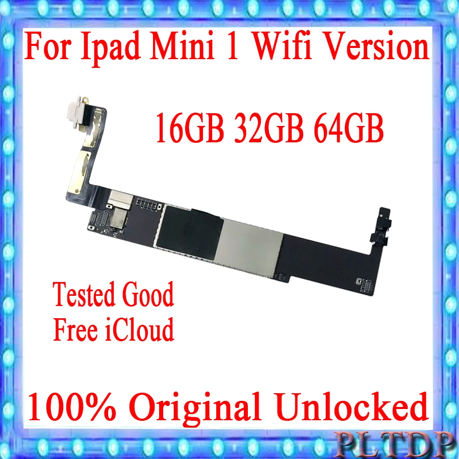Wifi /Wifi + версия 3G Оригинальная разблокированная icloud для Ipad MINI 1 Материнская плата