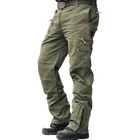 Брюки мужские тактические в стиле милитари, хлопок, много карманов, свободные штаны-карго, мужские джоггеры