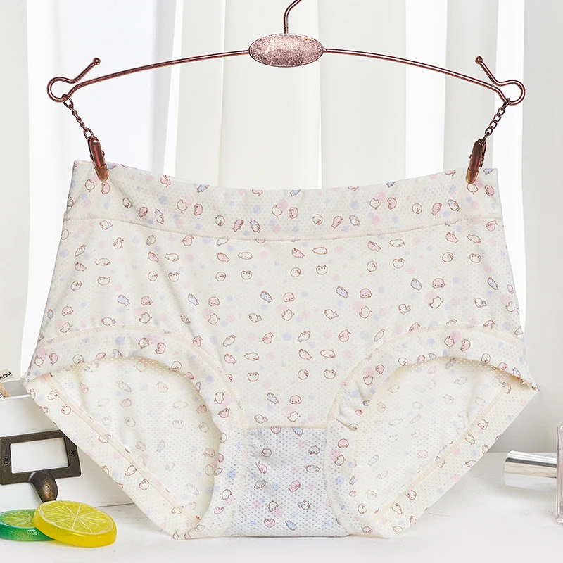 Трусики женские со средней посадкой с принтом|Женские трусики| |