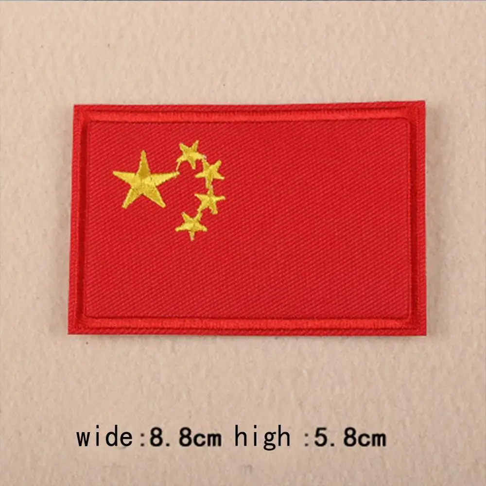 1 шт. 3D аппликация для рукоделия вышивка утюгом патч с вышивкой флаг