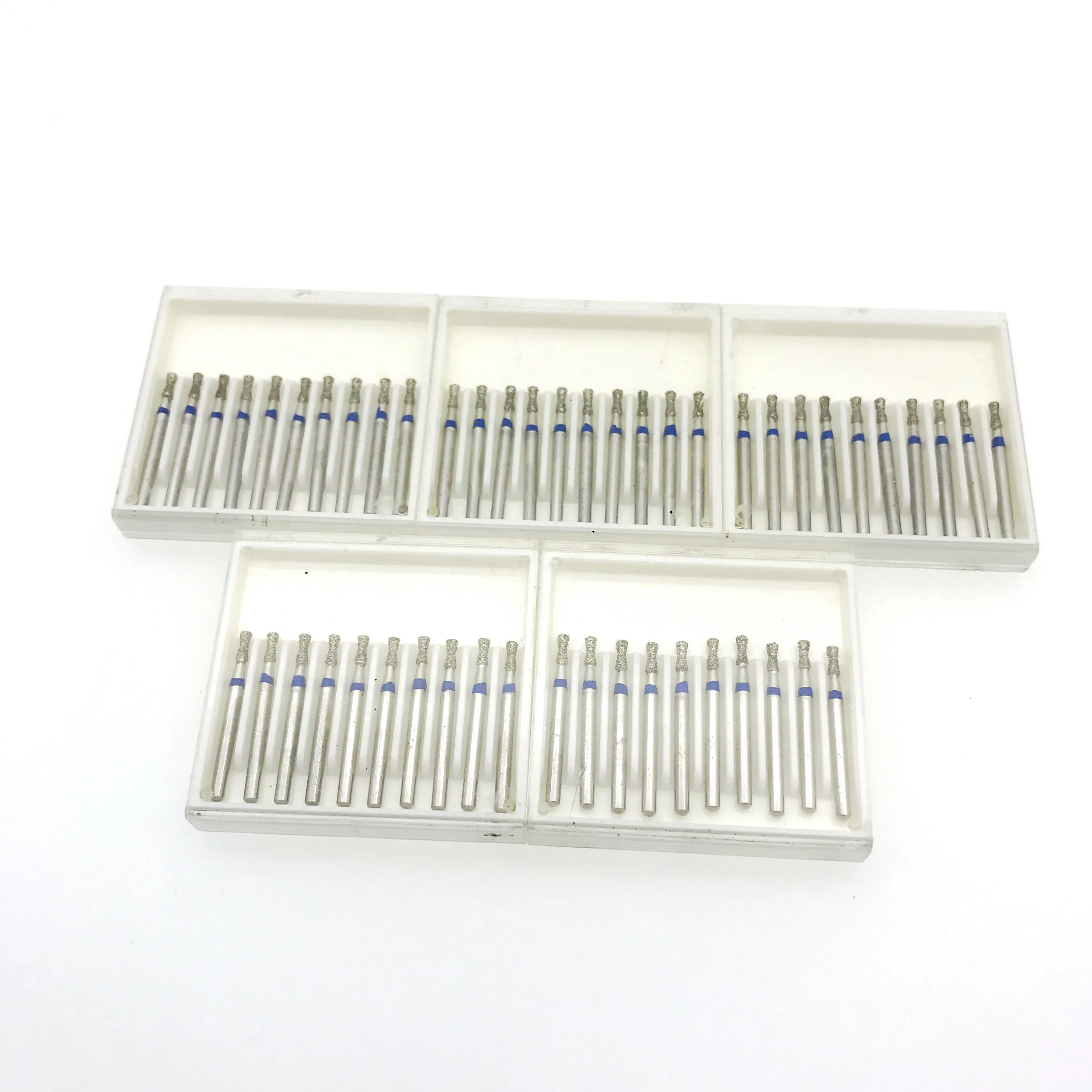 Стоматологические алмазные боры перевёрнутый конус с воротником