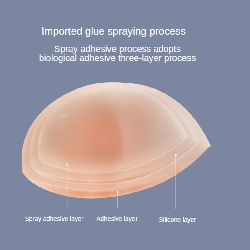 

Self-adhesive Unwired Bra Push Up Silicone Bralette Backless Strapless Invisible Sticky Bra Bra Front Closure Female Beauty